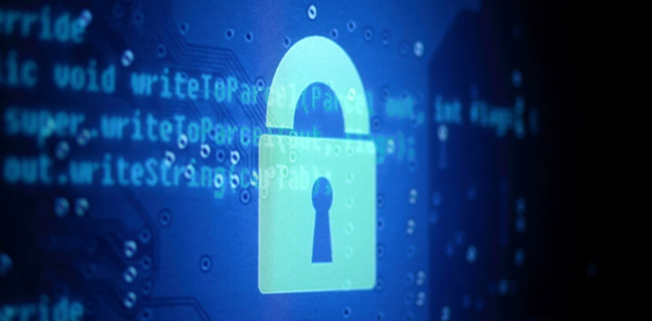 image of data and padlock